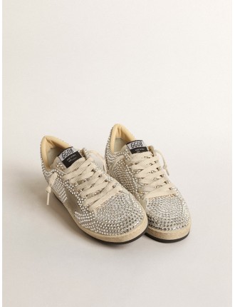 Ball Star Donna LTD con cristalli Swarovski e stella in suede grigio