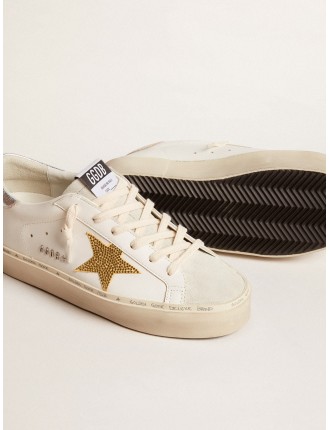 Hi Star con stella in cristalli Swarovski e talloncino in pelle argento