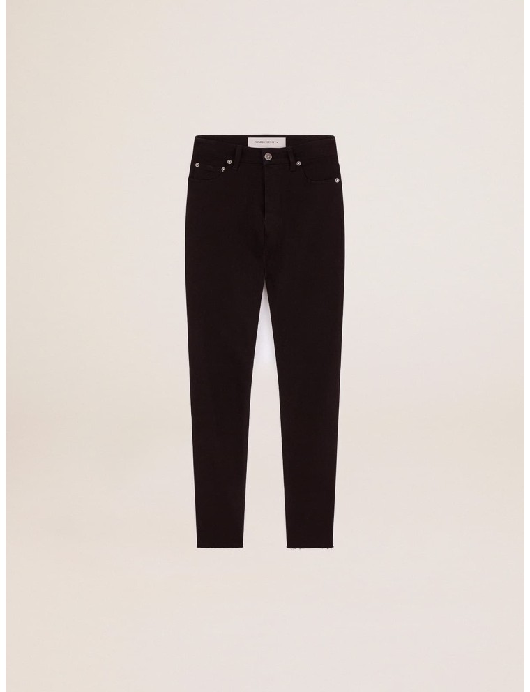 Jeans skinny da donna color nero