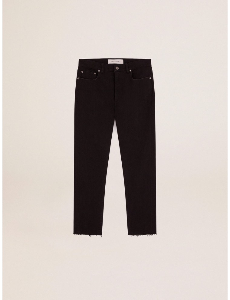 Jeans skinny da uomo di colore nero