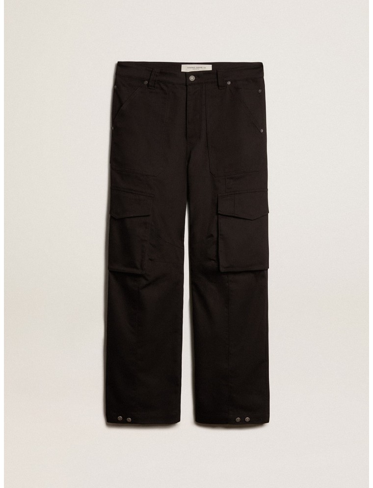 Pantalone cargo di colore nero