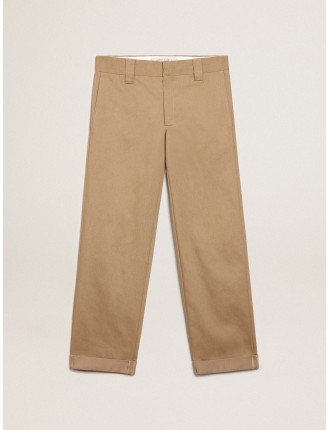 Pantalone chino Golden Collection color khaki beige