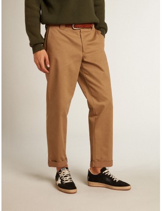 Pantalone chino Golden Collection color khaki beige