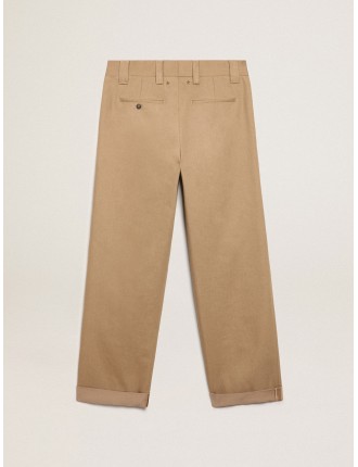 Pantalone chino Golden Collection color khaki beige