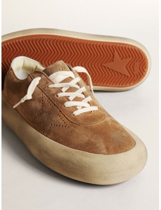 Scarpe Space-Star Uomo in suede color tabacco