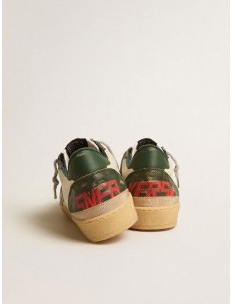 Ball Star LTD con stella in pelle platino e talloncino in pelle verde