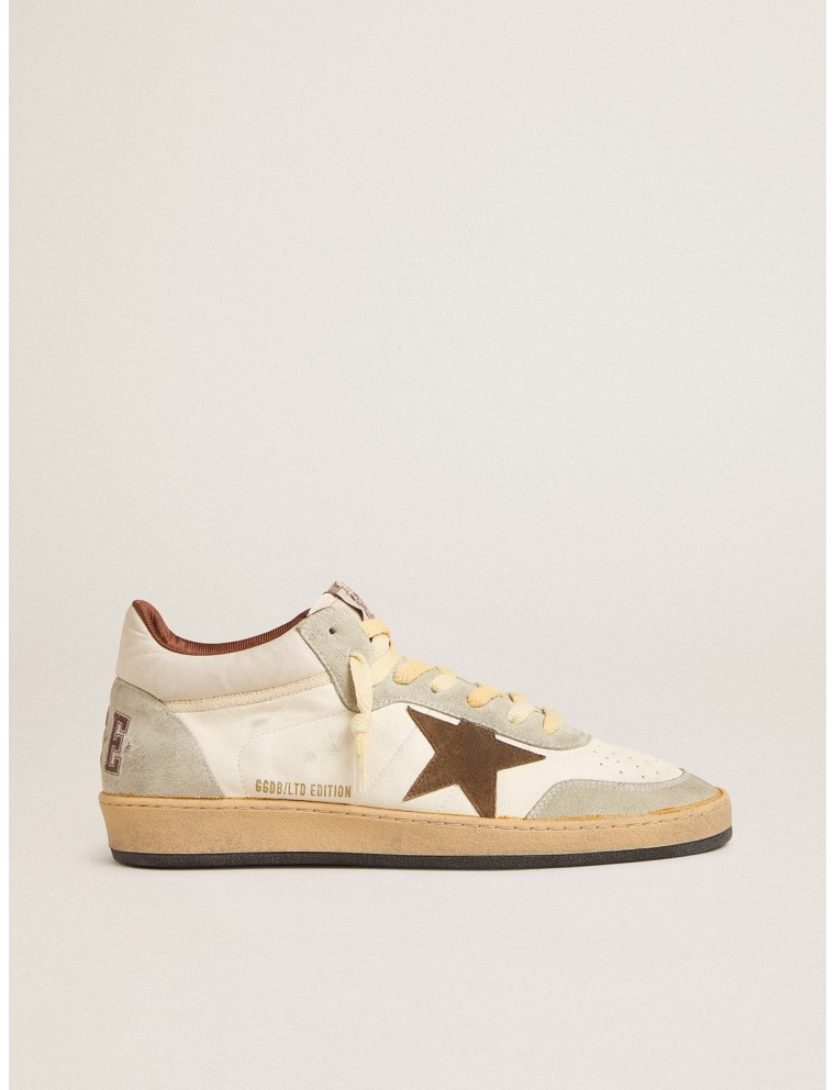 Ball Star LTD in nappa e nylon con stella e inserti in suede