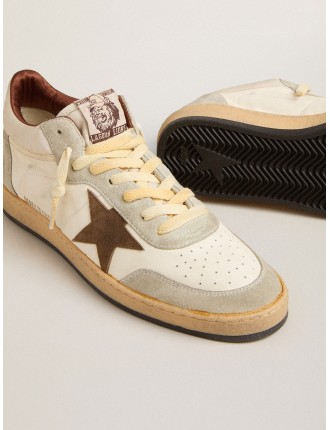 Ball Star LTD in nappa e nylon con stella e inserti in suede