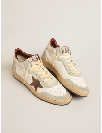 Ball Star LTD in nappa e nylon con stella e inserti in suede