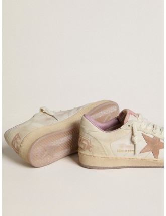 Ball Star LTD in pelle e suede con stella e talloncino in suede