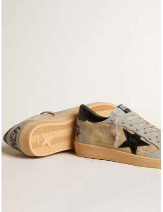 Ball Star Uomo LTD in rete beige con stella in pelle cocco e inserti in nappa